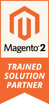 Magento 2 Trained Solution Partner badge Magento 2 Trained Solution Partner badge