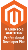 Magento 2 Certified Professional Developer Plus badge Magento 2 Certified Professional Developer Plus badge