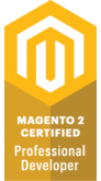 Magento 2 Certified Professional Developer badge Magento 2 Certified Professional Developer badge