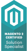 Magento 2 Certified Solution Specialist badge Magento 2 Certified Solution Specialist badge